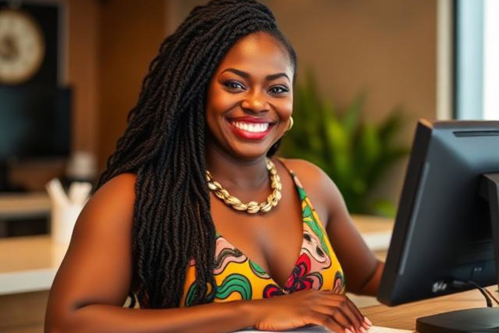Cozy reading nook in a light-green themed common area with comfortable armchairs.