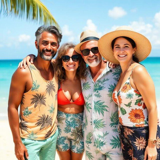The villa's private jacuzzi on a stone patio surrounded by lush tropical plants.